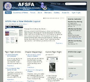 AFSFA Front Page